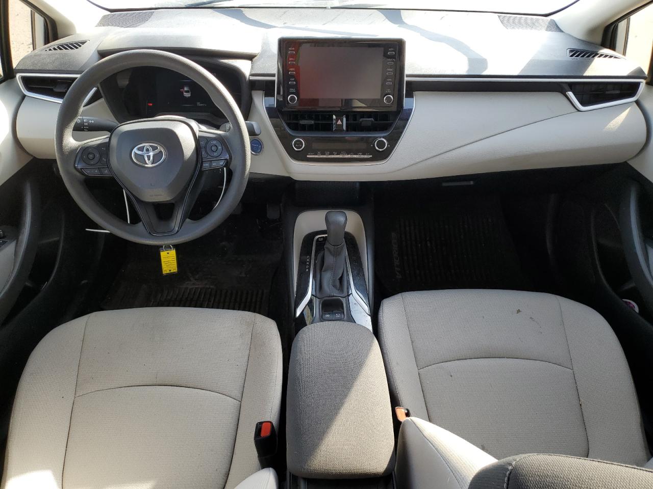 2020 Toyota Corolla VIN JTDEBRBE8LJ026311 Copart auction photo, front end / undercarriage damage thumbnail 8