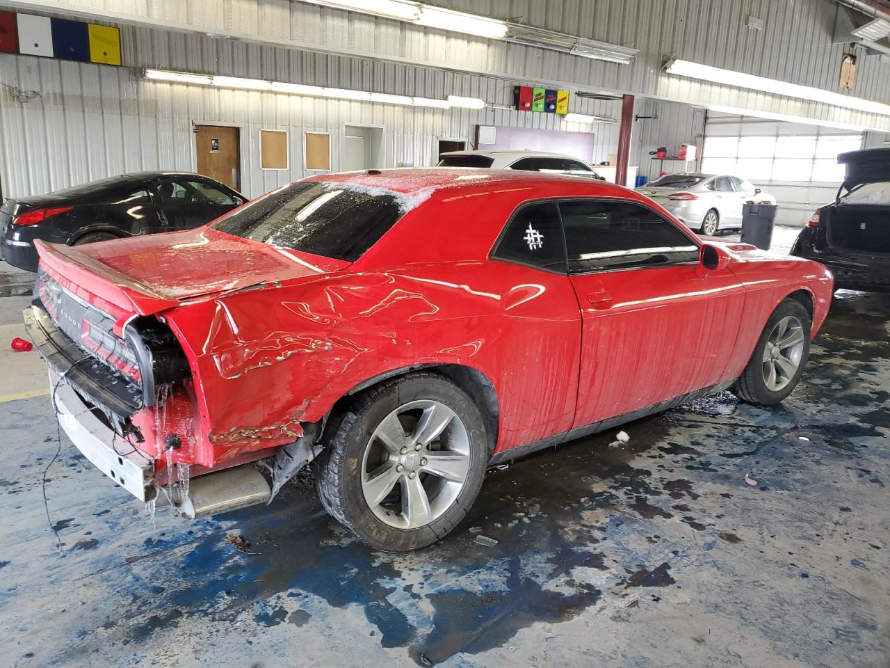 2019 Dodge Challenger VIN 2C3CDZAG2KH714572 Copart auction photo, rear end / front end damage thumbnail 3