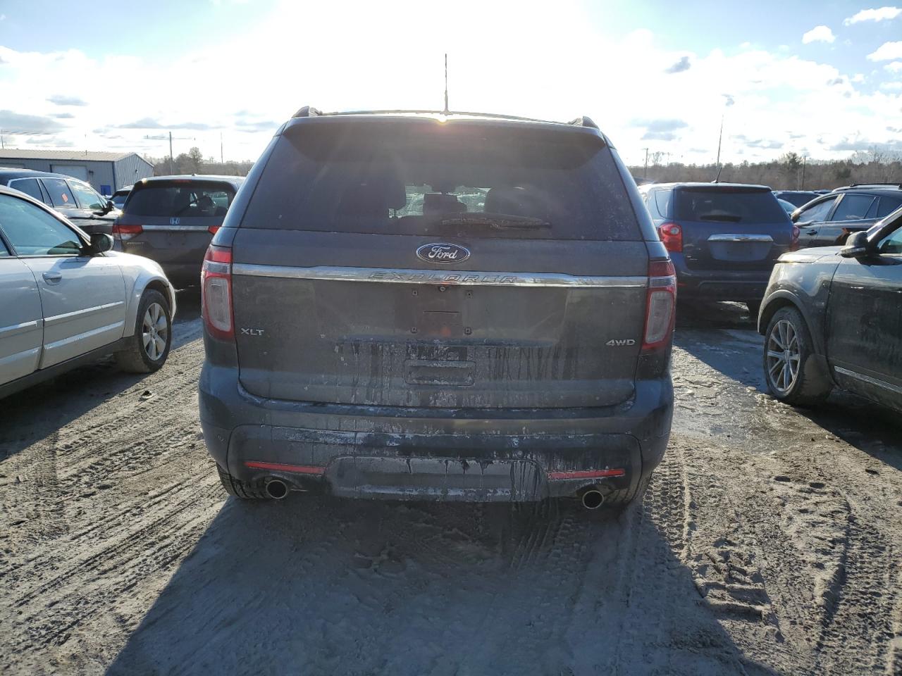 2015 Ford Explorer VIN 1FM5K8D81FGB42058 Copart auction photo, front end damage thumbnail 6
