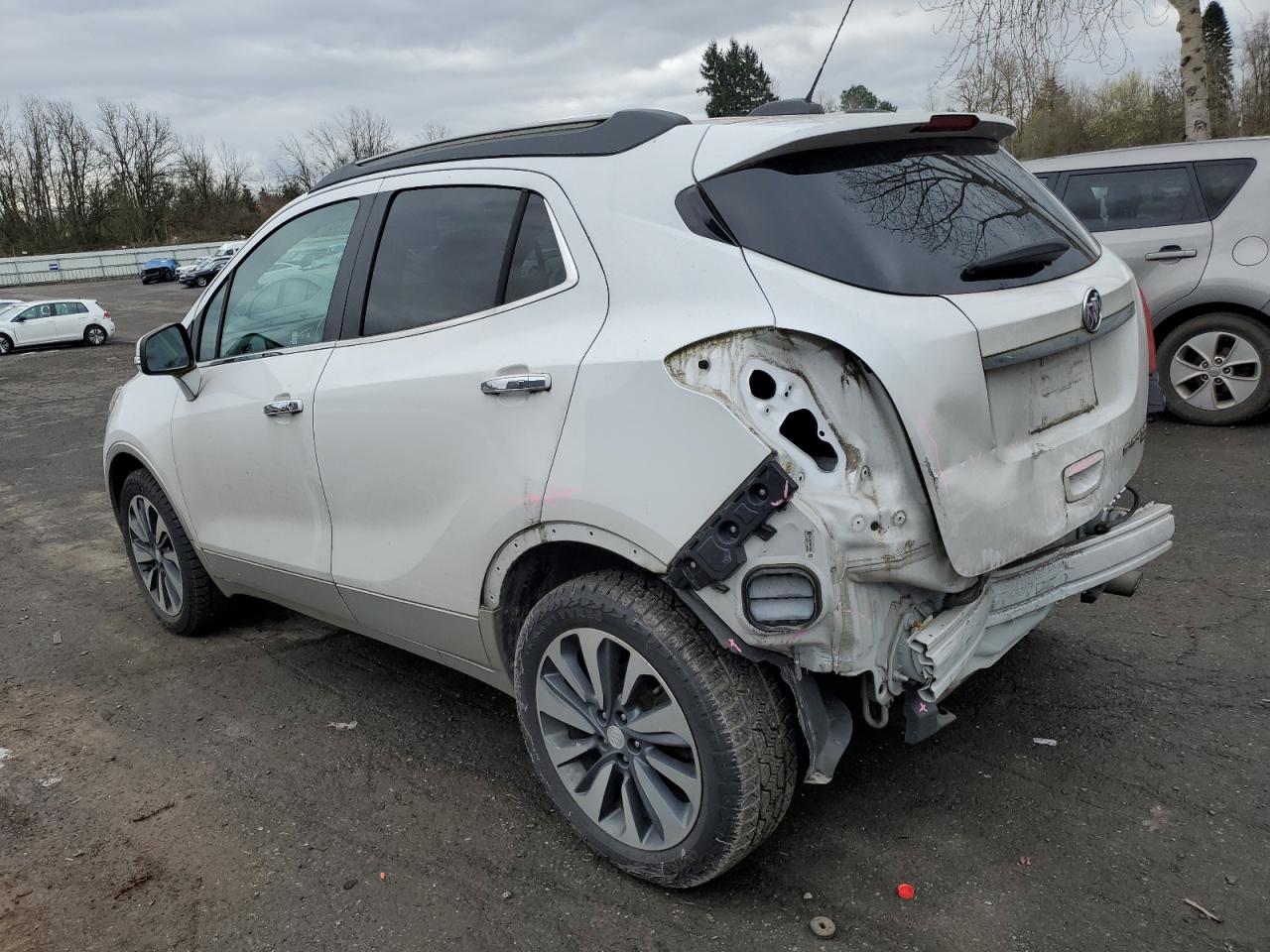 2019 Buick Encore VIN KL4CJGSB8KB705096 Copart auction photo, rear end damage thumbnail 2