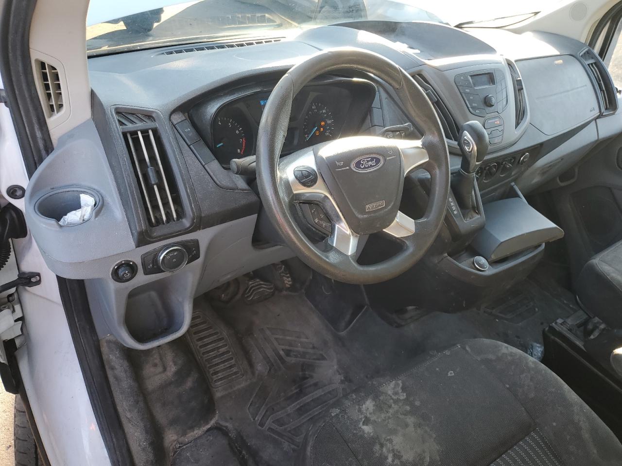2018 Ford Transit VIN 1FTYR1YM1JKA88486 Copart auction photo, side damage thumbnail 8