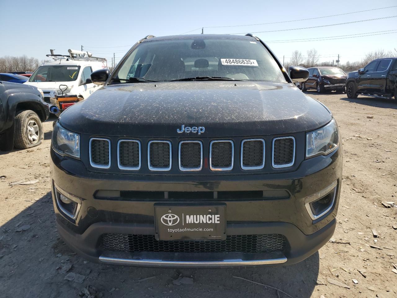 2018 Jeep Compass VIN 3C4NJDCB3JT315967 Copart auction photo, rear end / minor dent/scratches damage thumbnail 5