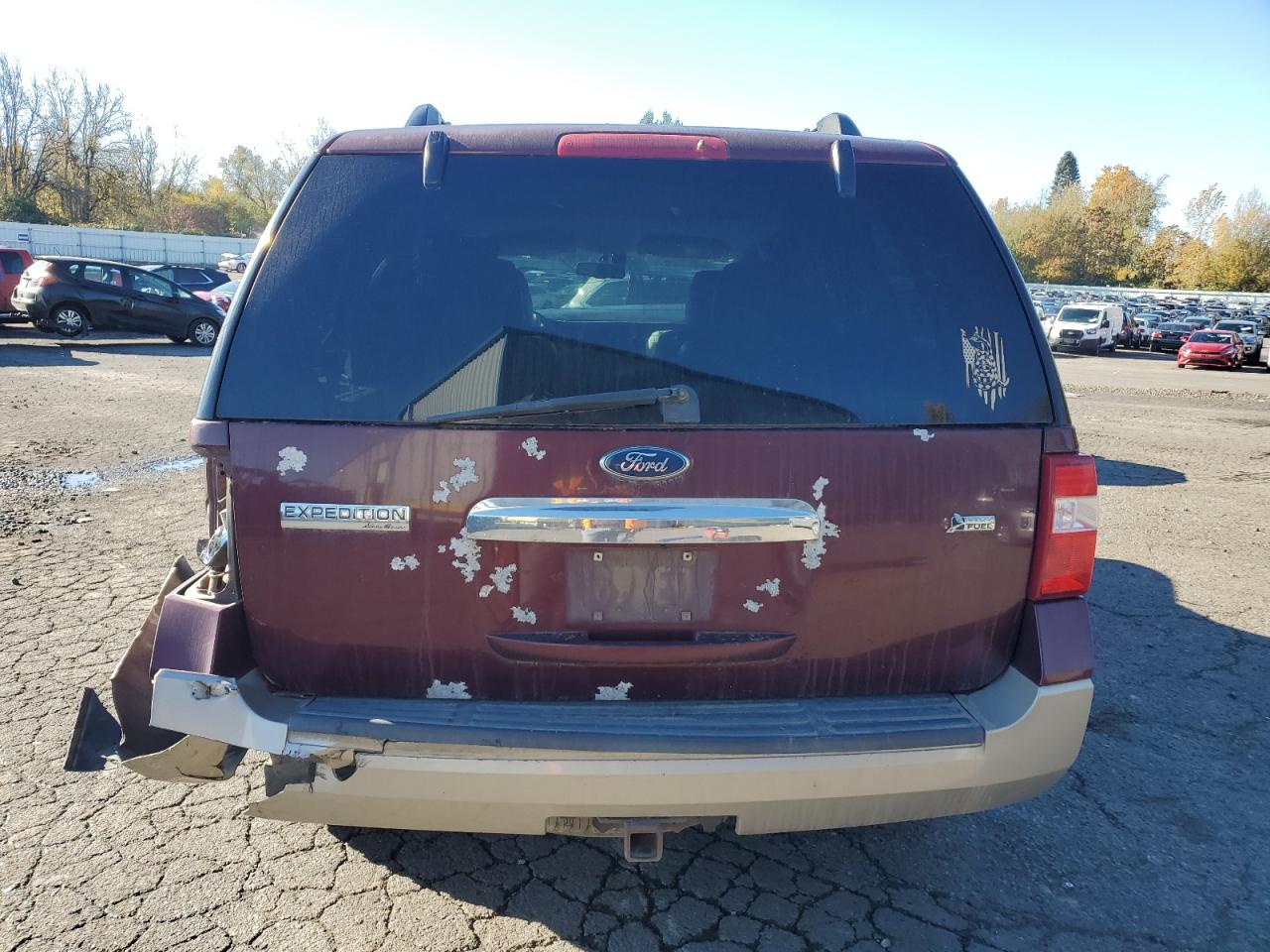 2010 Ford Expedition VIN 1FMJU1J58AEB07466 Copart auction photo, front end damage thumbnail 6