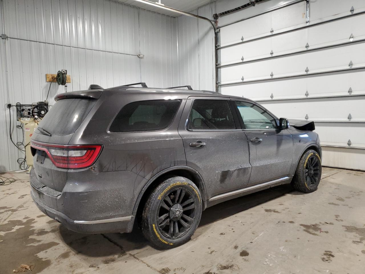 2014 Dodge Durango VIN 1C4RDHDGXEC502277 Copart auction photo, front end / rear end damage thumbnail 3