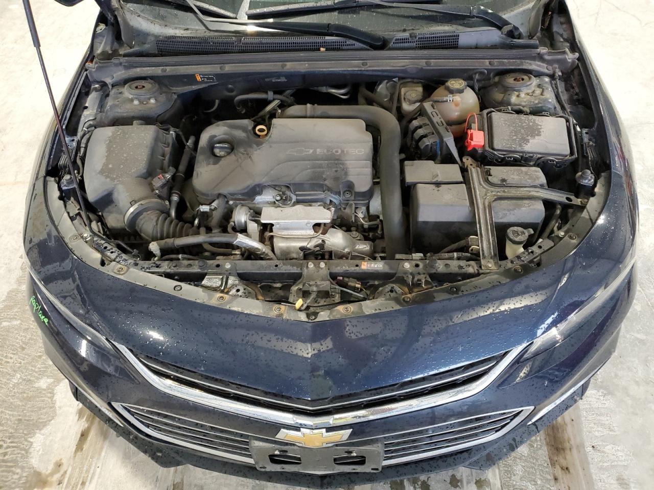 2017 Chevrolet Malibu VIN 1G1ZB5STXHF185598 Copart auction photo, rear end / undercarriage damage thumbnail 11