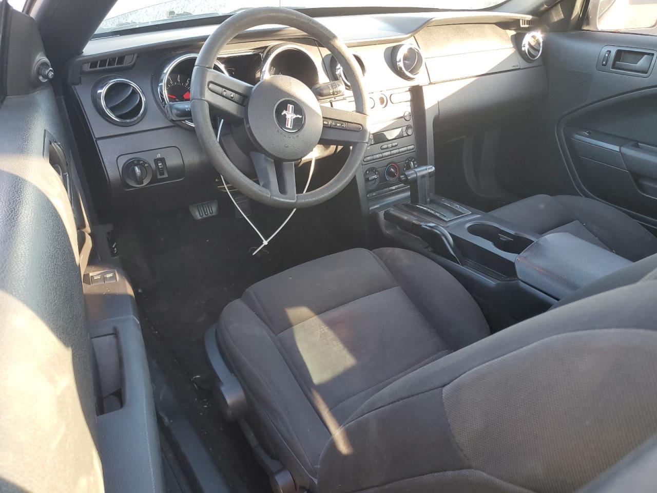2007 Ford Mustang VIN 1ZVFT80N975294729 Copart auction photo, rear end / side damage thumbnail 8