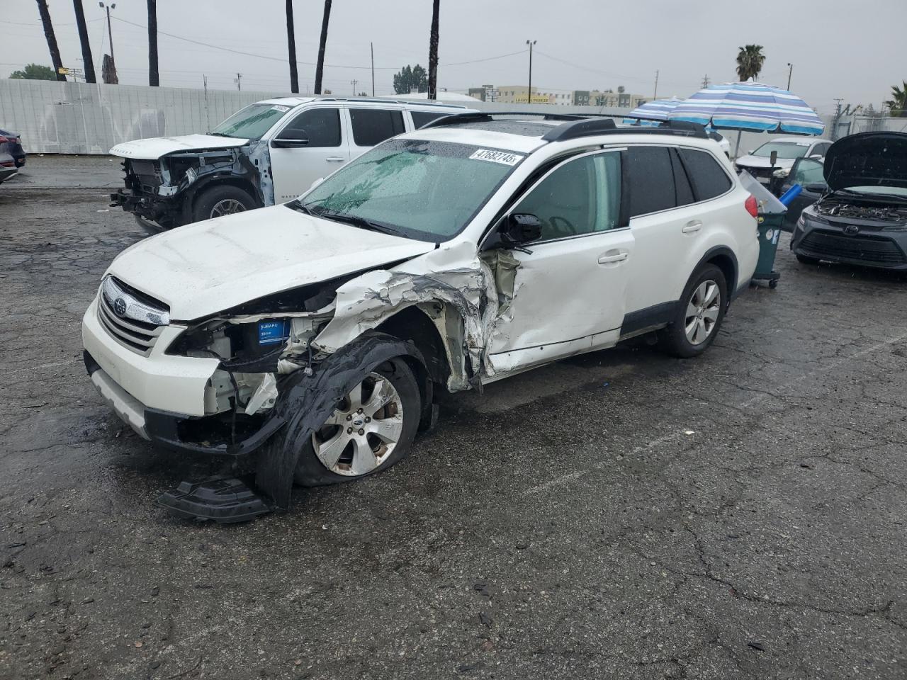 2012 Subaru Outback VIN 4S4BRBLCXC3227260