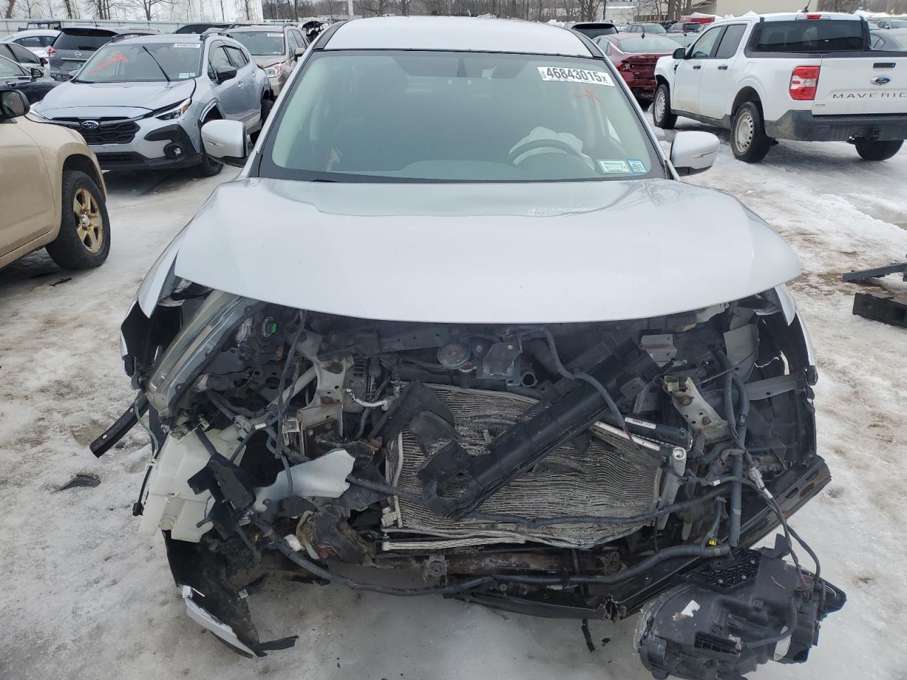 2014 Nissan Rogue VIN 5N1AT2MVXEC852788 Copart auction photo, front end / minor dent/scratches damage thumbnail 5