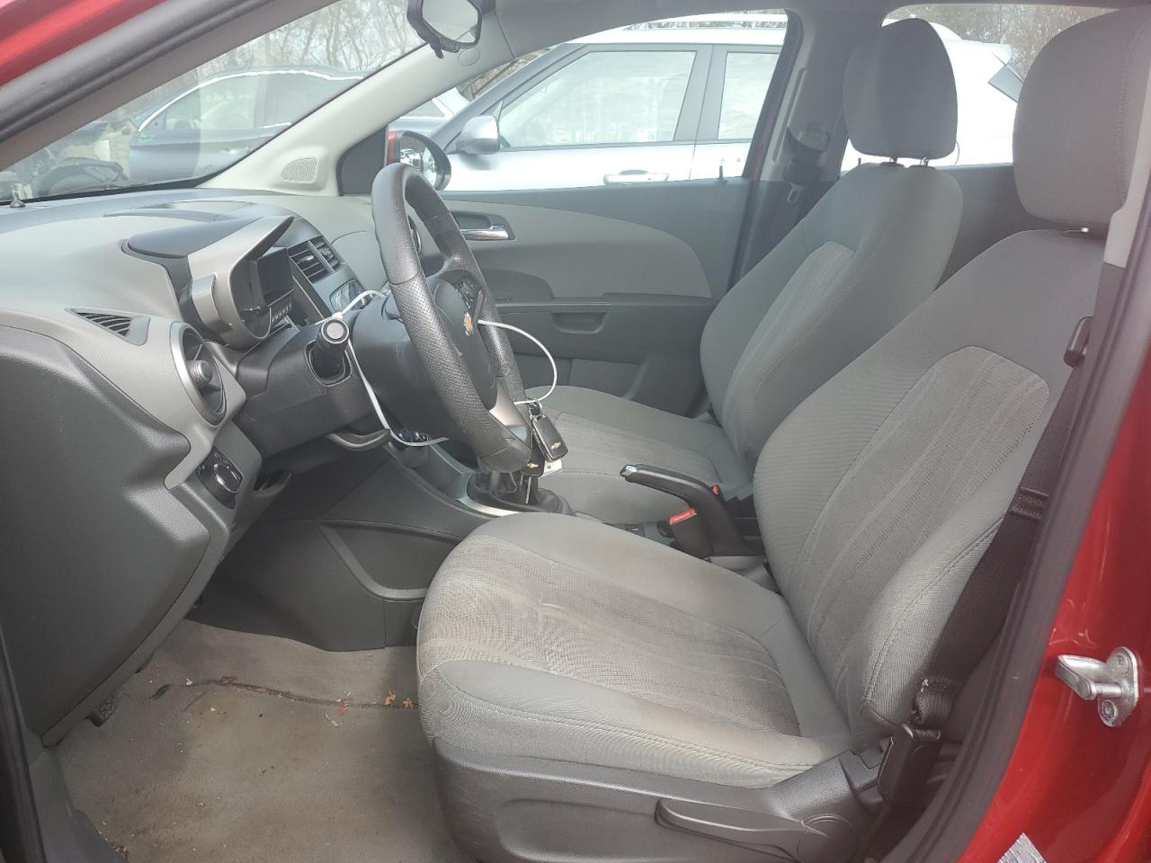 2014 Chevrolet Sonic VIN 1G1JD6SG8E4119106 Copart auction photo, front end damage thumbnail 7