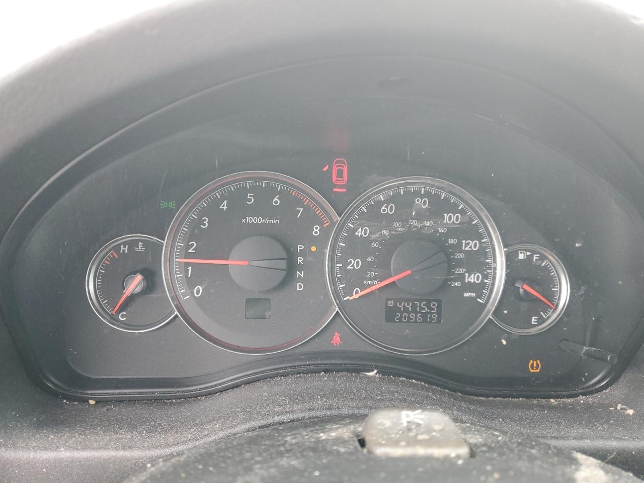 2009 Subaru Legacy VIN 4S3BL616X97227531 Copart auction photo, undercarriage damage thumbnail 9