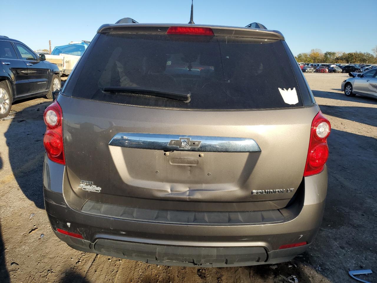 2012 Chevrolet Equinox VIN 2GNFLNEK3C6296501 Copart auction photo, front end / rear end damage thumbnail 6