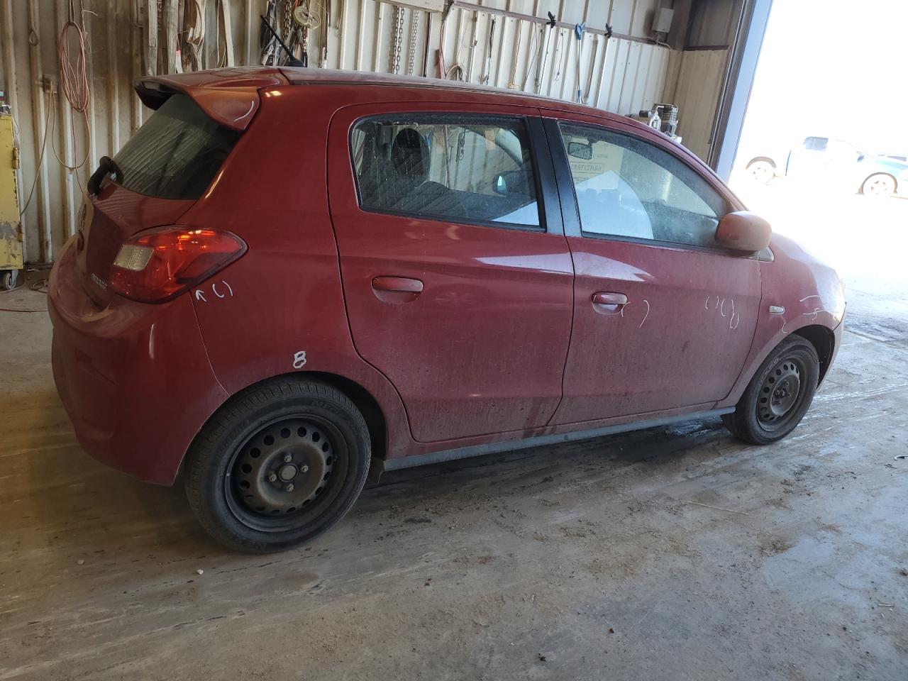 2017 Mitsubishi Mirage VIN ML32A3HJ7HH015650 Copart auction photo, front end / minor dent/scratches damage thumbnail 3