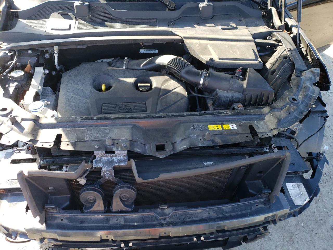 2016 Land Rover Discovery VIN SALCR2BG0GH616620 Copart auction photo, side / front end damage thumbnail 12