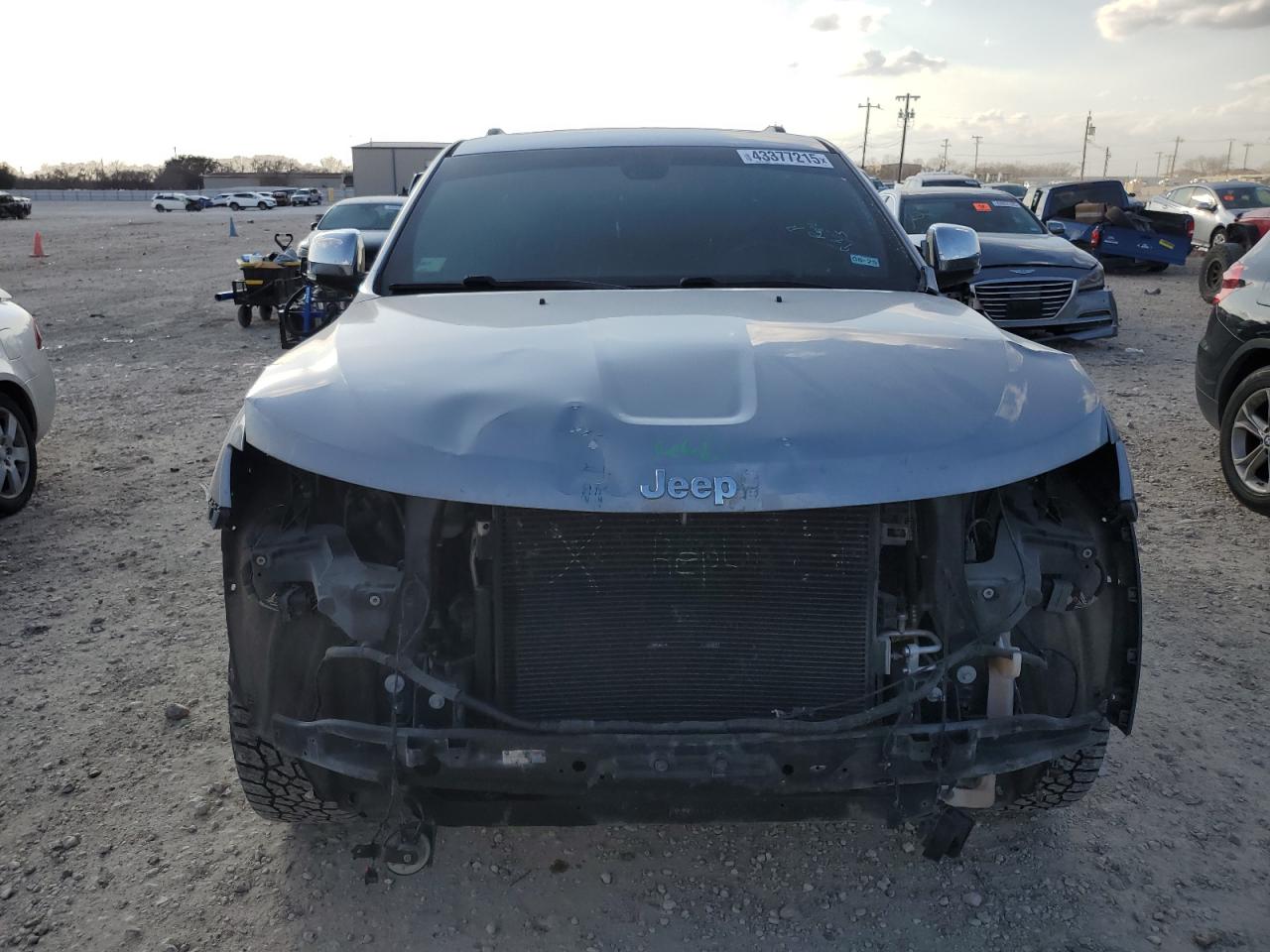 2017 Jeep Grand Cherokee VIN 1C4RJEBG3HC765645 Copart auction photo, front end damage thumbnail 5