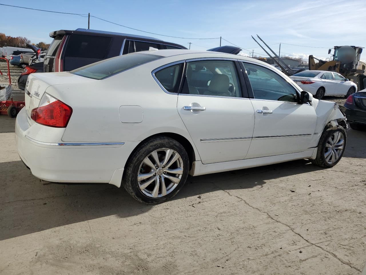2010 Infiniti M VIN JN1CY0ARXAM960443 Copart auction photo, front end damage thumbnail 3