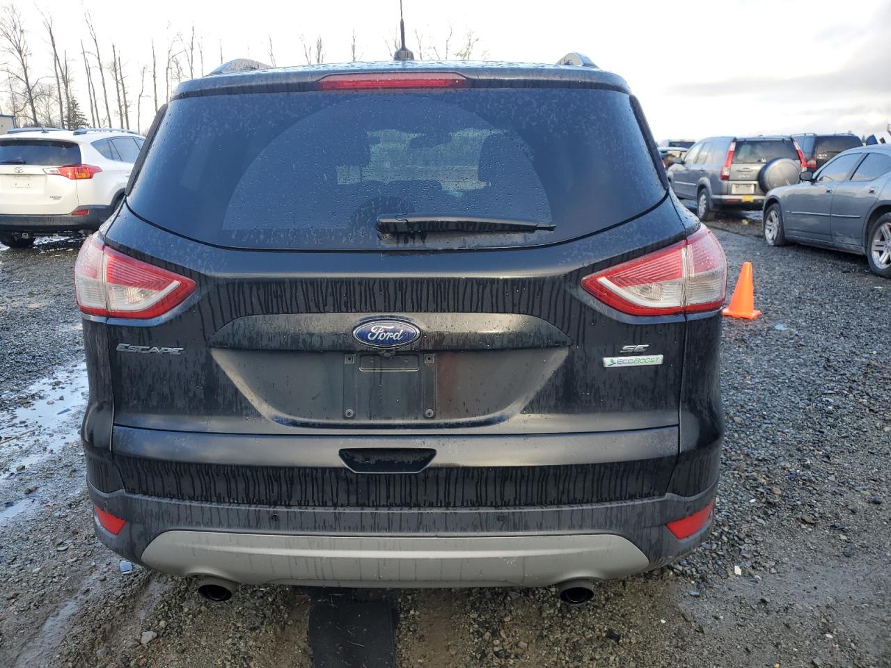 2015 Ford Escape VIN 1FMCU9GXXFUA18317 Copart auction photo, side damage thumbnail 6