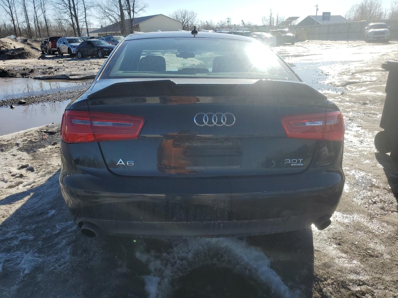 2014 Audi A6 VIN WAUFGAFC9EN124076 Copart auction photo, front end / minor dent/scratches damage thumbnail 6
