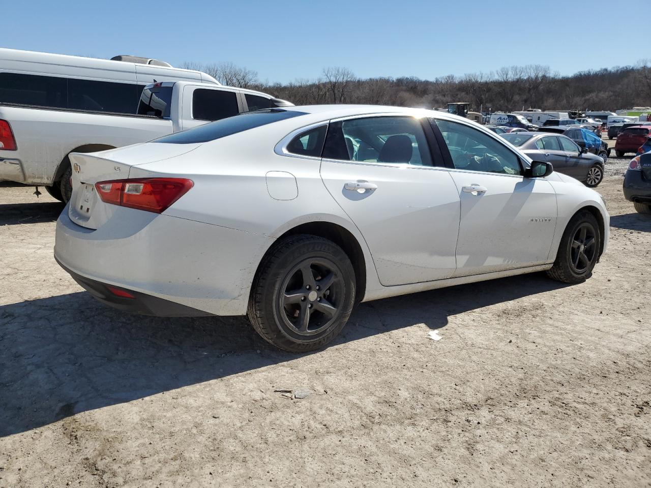 2016 Chevrolet Malibu VIN 1G1ZB5ST0GF206540 Copart auction photo, front end damage thumbnail 3