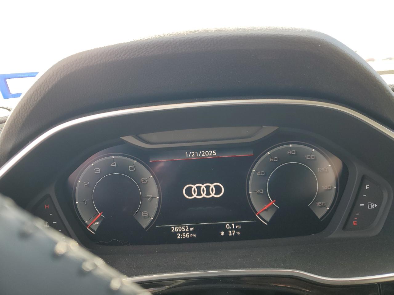 2020 Audi Q3 VIN WA1FECF37L1043998 Copart auction photo, rear end / side damage thumbnail 9
