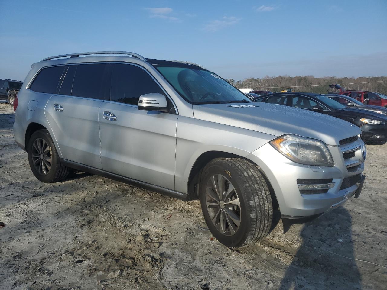 2013 Mercedes-Benz GL-klasse VIN 4JGDF7CE4DA202531 Copart auction photo, rear end damage thumbnail 4