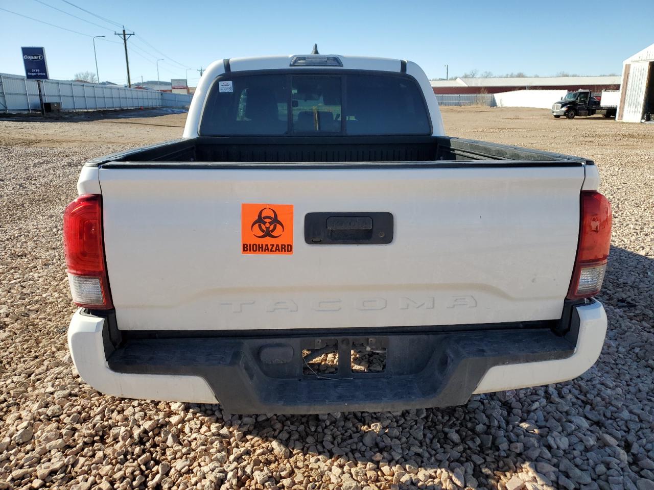 2018 Toyota Tacoma VIN 5TFAX5GN7JX113791 Copart auction photo, biohazard/chemical damage thumbnail 6