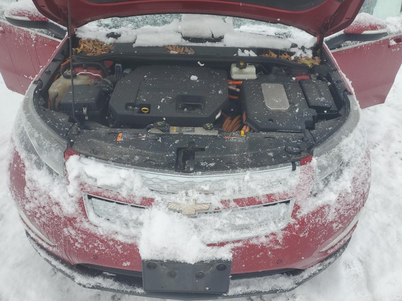 2012 Chevrolet Volt VIN 1G1RD6E42CU106806 Copart auction photo, rear end / undercarriage damage thumbnail 12