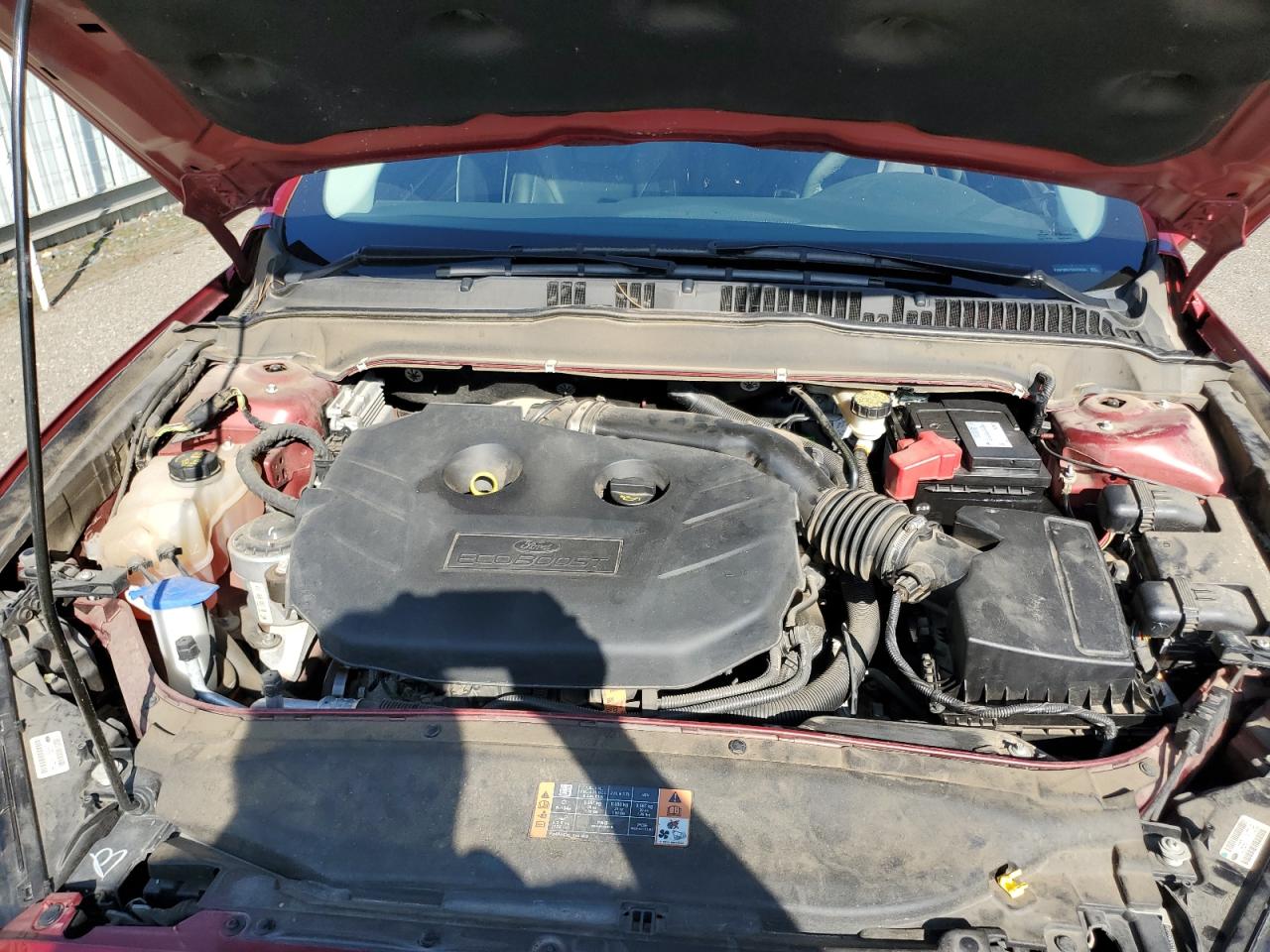 2014 Ford Fusion VIN 3FA6P0K97ER282006 Copart auction photo, side / minor dent/scratches damage thumbnail 11