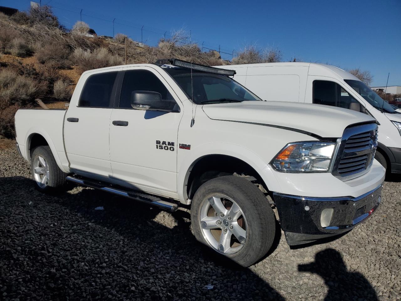 2014 RAM 1500 VIN 1C6RR7LT7ES317594 Copart auction photo, undercarriage / minor dent/scratches damage thumbnail 4