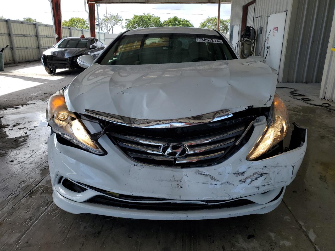 2014 Hyundai Sonata VIN 5NPEB4AC1EH836278 Copart auction photo, front end damage thumbnail 5