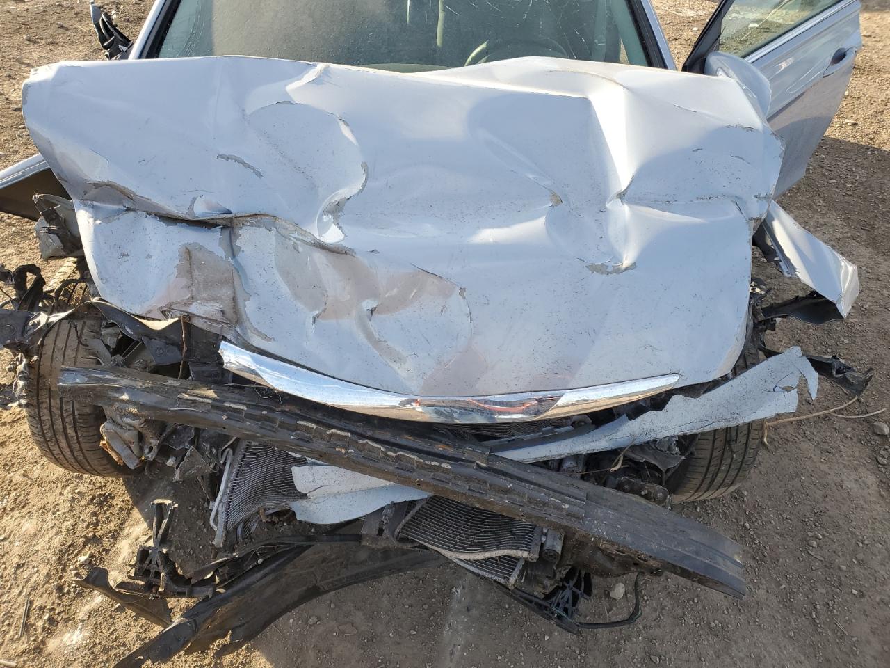 2014 Hyundai Sonata VIN 5NPEB4AC6EH898260 Copart auction photo, front end / side damage thumbnail 12