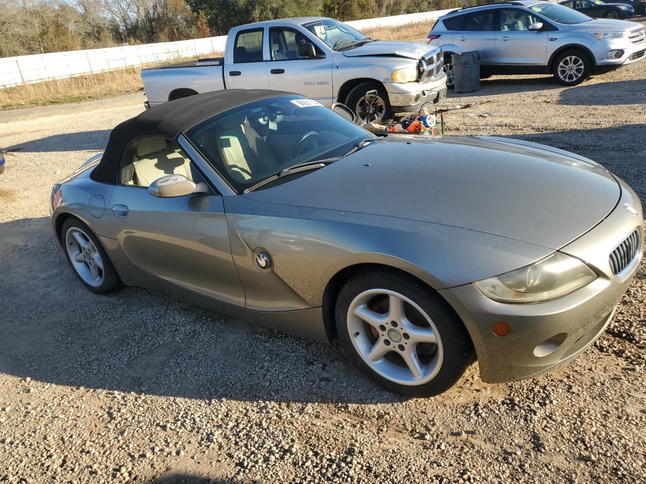 2005 BMW Z4 VIN 4USBT33585LS54029 Copart auction photo, mechanical / minor dent/scratches damage thumbnail 4