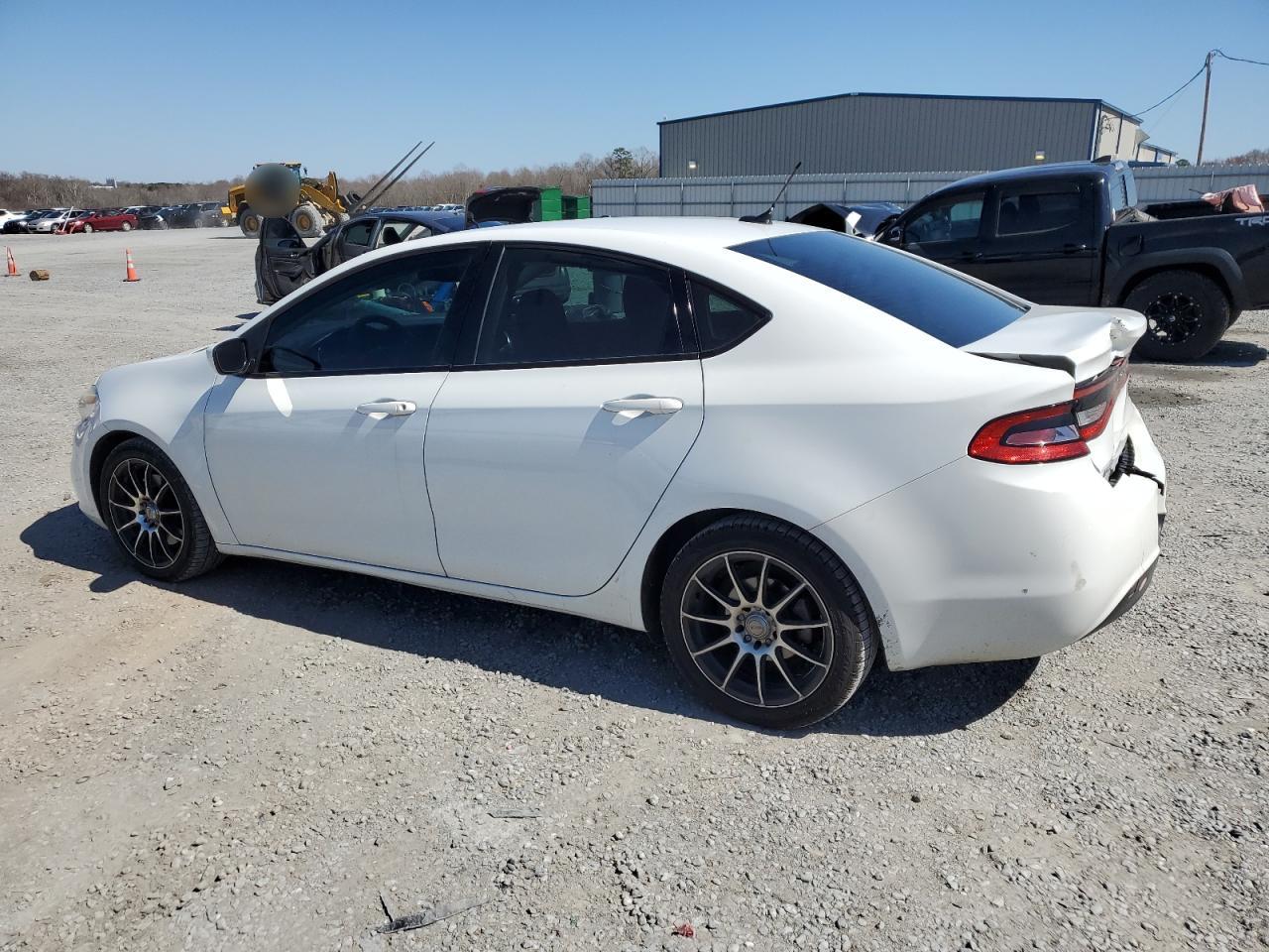 2016 Dodge Dart VIN 1C3CDFAA3GD539585 Copart auction photo, rear end / minor dent/scratches damage thumbnail 2