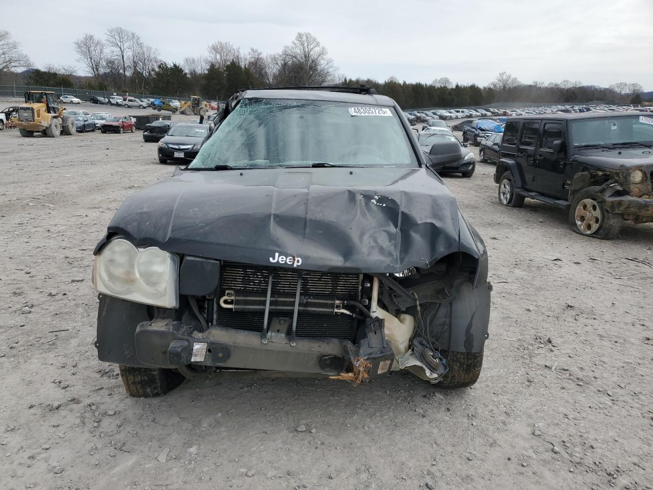 2005 Jeep Grand Cherokee VIN 1J4GS48K15C540480 Copart auction photo, all over damage thumbnail 5