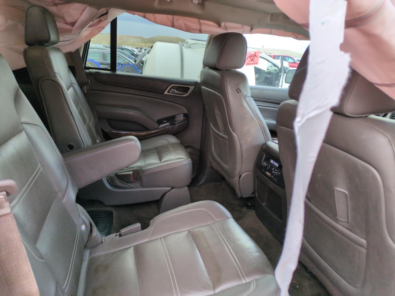 2015 GMC Yukon VIN 1GKS2CKJ9FR512388 Copart auction photo, front end / side damage thumbnail 11