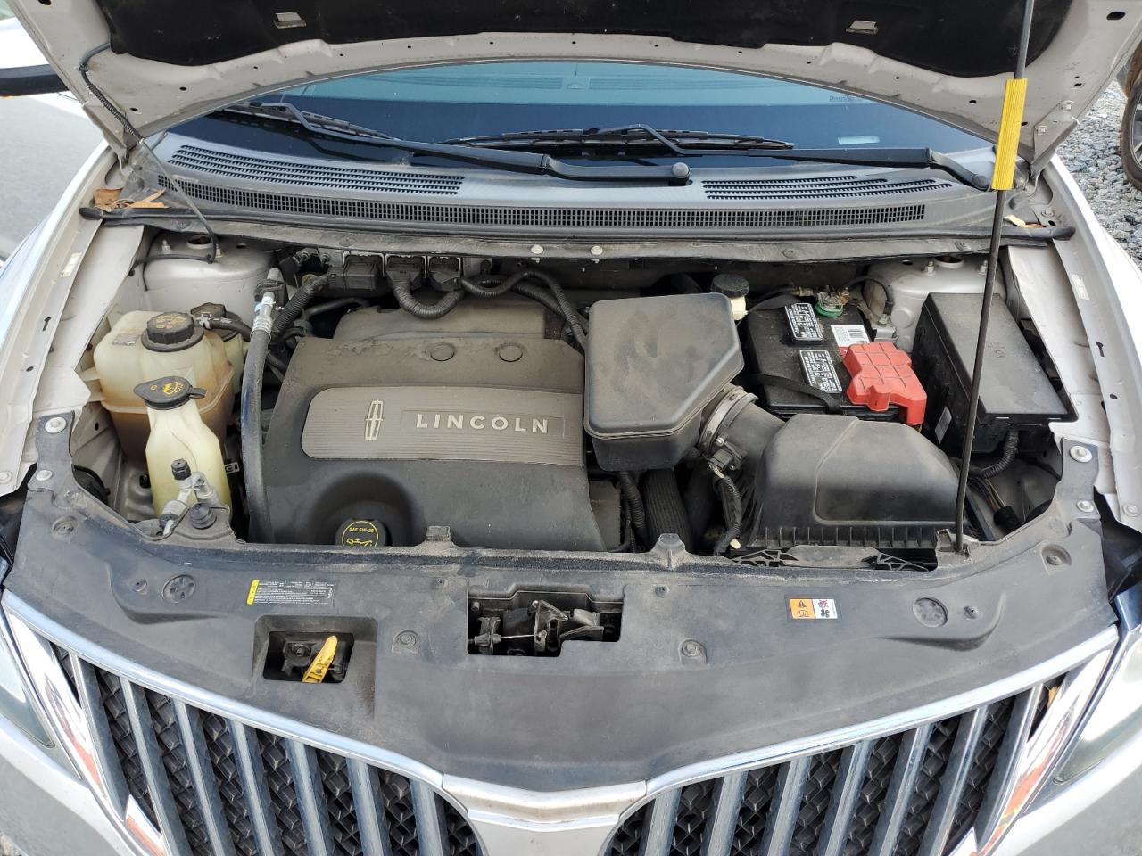2015 Lincoln MKX VIN 2LMDJ6JK8FBL28436 Copart auction photo, side damage thumbnail 12