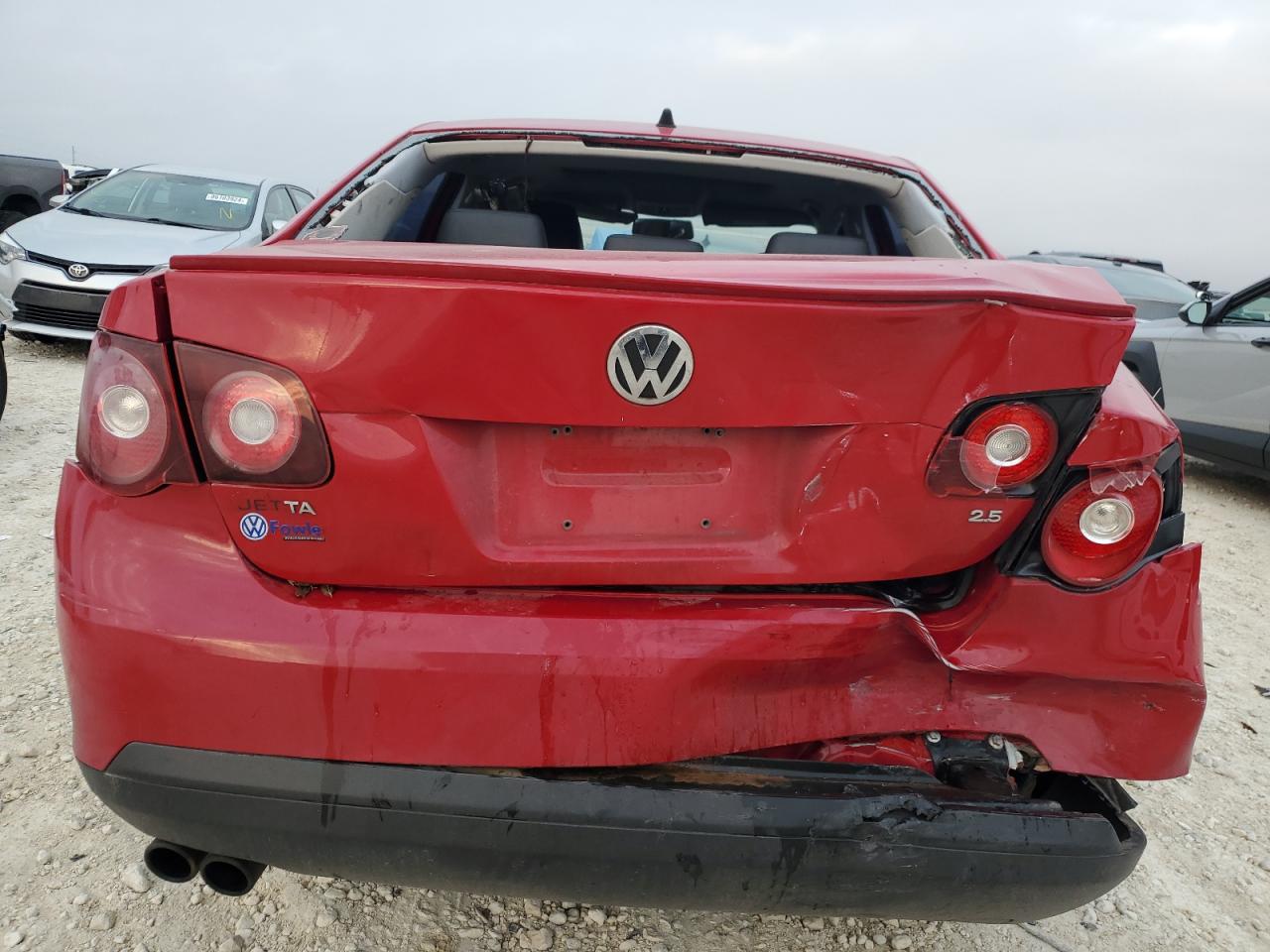 2010 Volkswagen Jetta VIN 3VWRX7AJ4AM118101 Copart auction photo, all over damage thumbnail 6