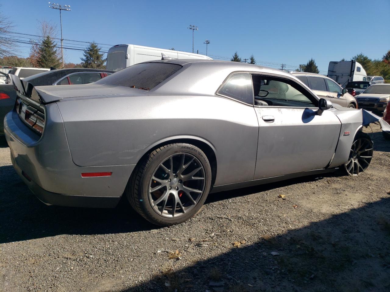 2016 Dodge Challenger VIN 2C3CDZDJXGH337522 Copart auction photo, front end / undercarriage damage thumbnail 3