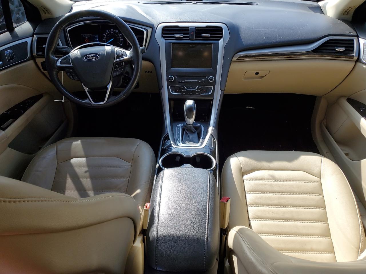 2016 Ford Fusion VIN 3FA6P0T99GR120833 Copart auction photo, rear end damage thumbnail 8