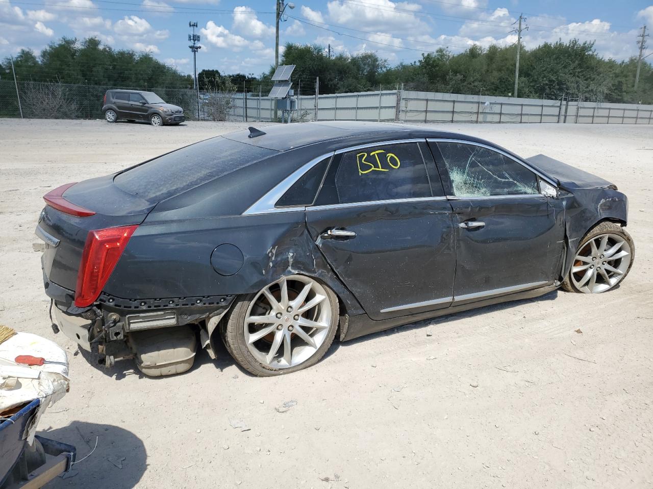 2013 Cadillac XTS VIN 2G61T5S32D9137651 Copart auction photo, all over damage thumbnail 3