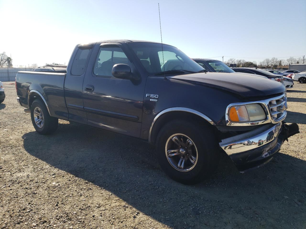 2003 Ford F-150 VIN 2FTRX17W93CB03806 Copart auction photo, all over damage thumbnail 4