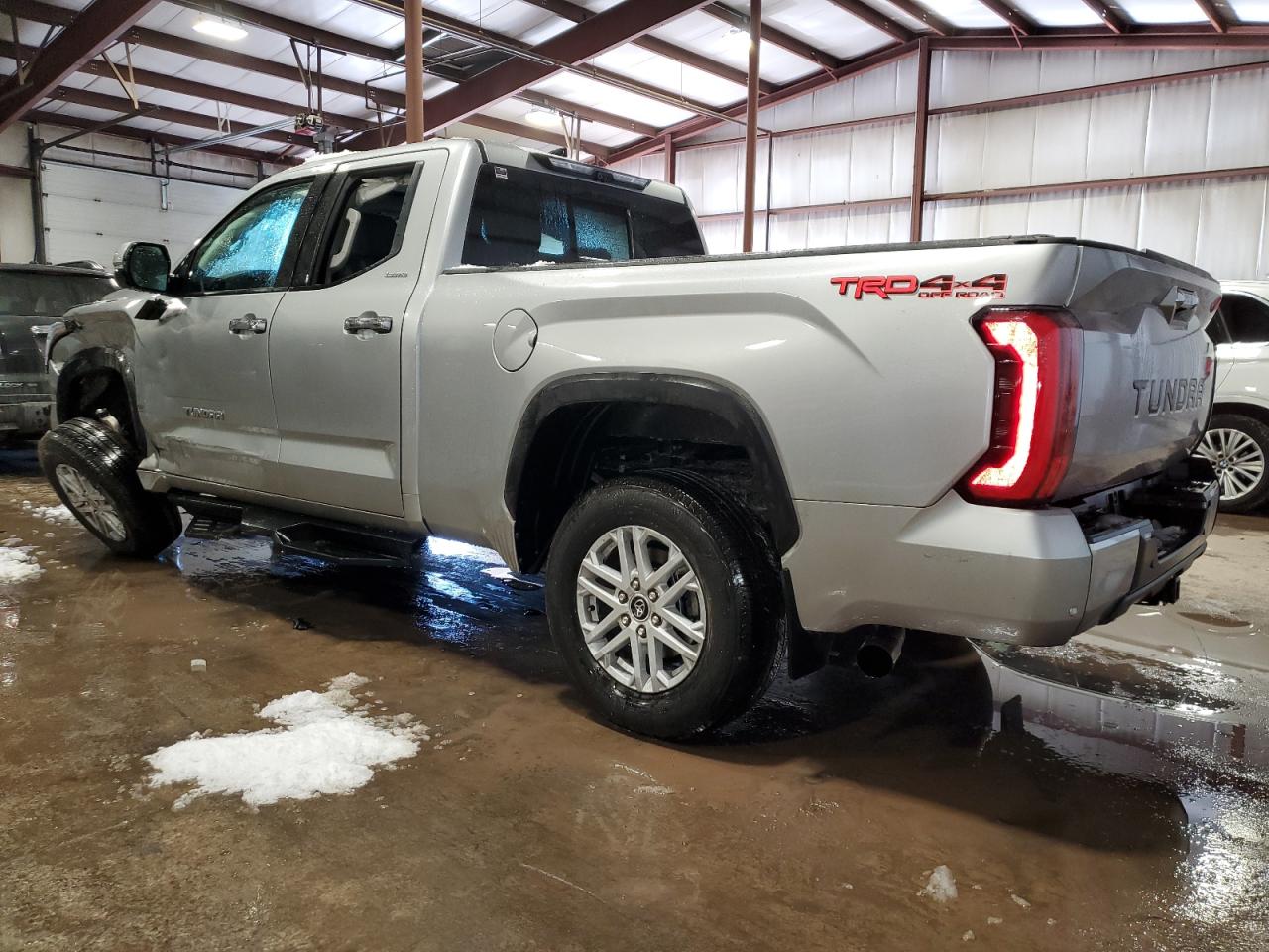 2022 Toyota Tundra VIN 5TFJA5DA2NX036241 Copart auction photo, front end / undercarriage damage thumbnail 2