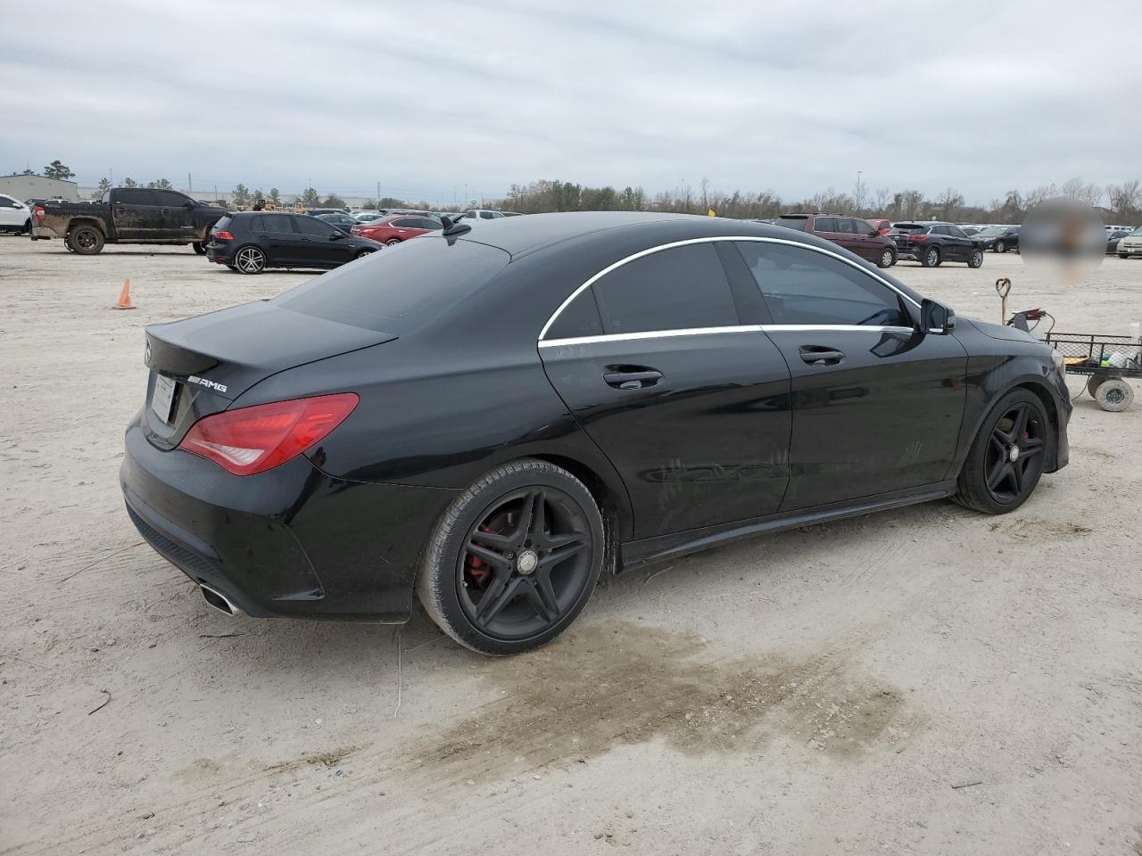 2014 Mercedes-Benz CLA-klasse VIN WDDSJ4EB6EN110235 Copart auction photo, undercarriage / minor dent/scratches damage thumbnail 3