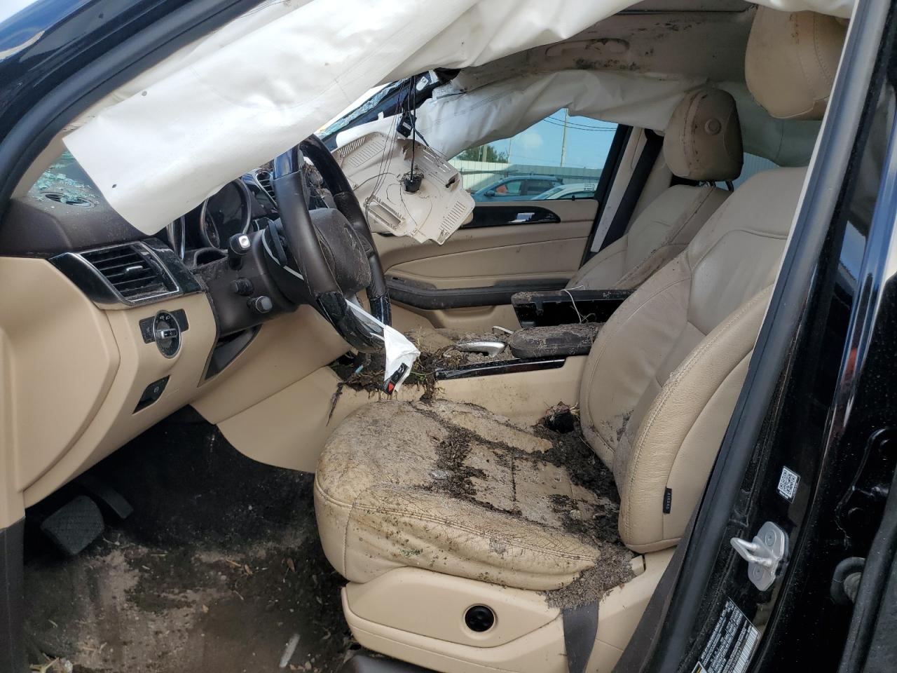 2017 Mercedes-Benz GLE VIN 4JGDA5JB2HA948591 Copart auction photo, all over damage thumbnail 7
