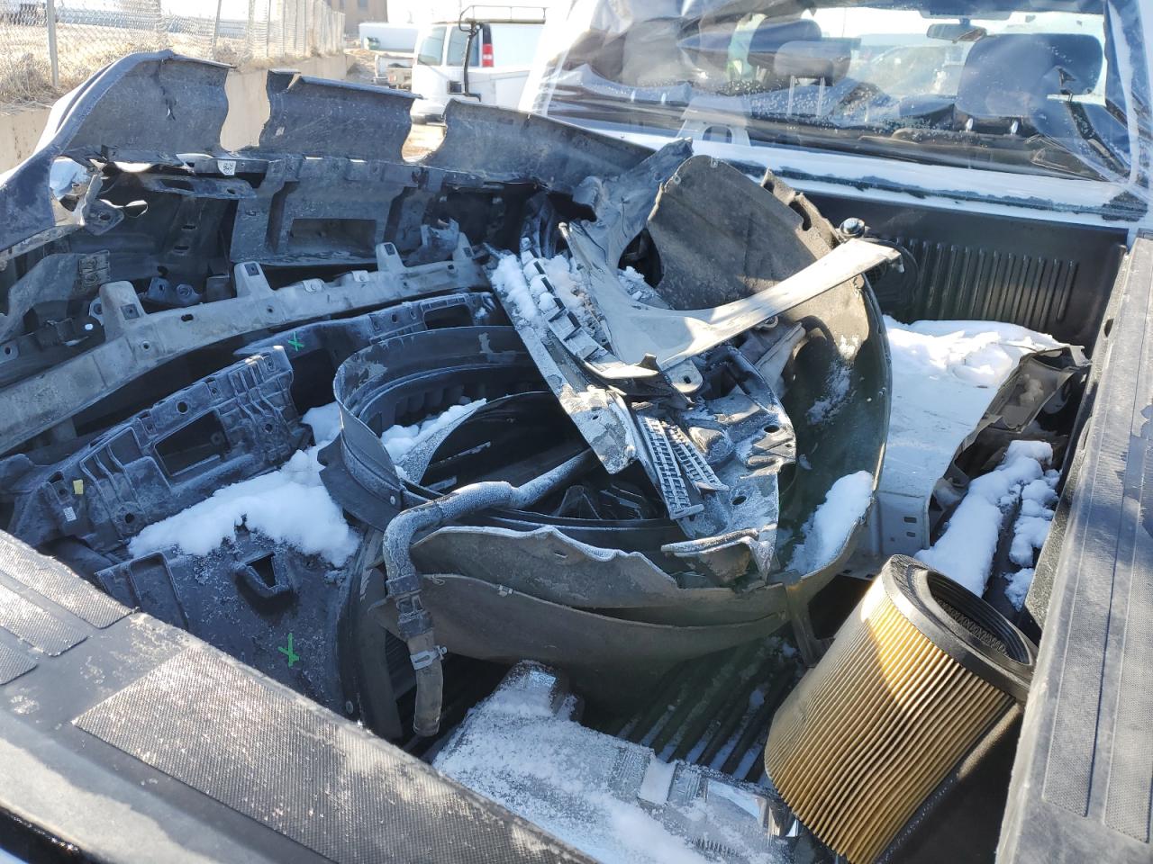 2019 Ford F350 VIN 1FT8W3BT6KED86651 Copart auction photo, front end / side damage thumbnail 12