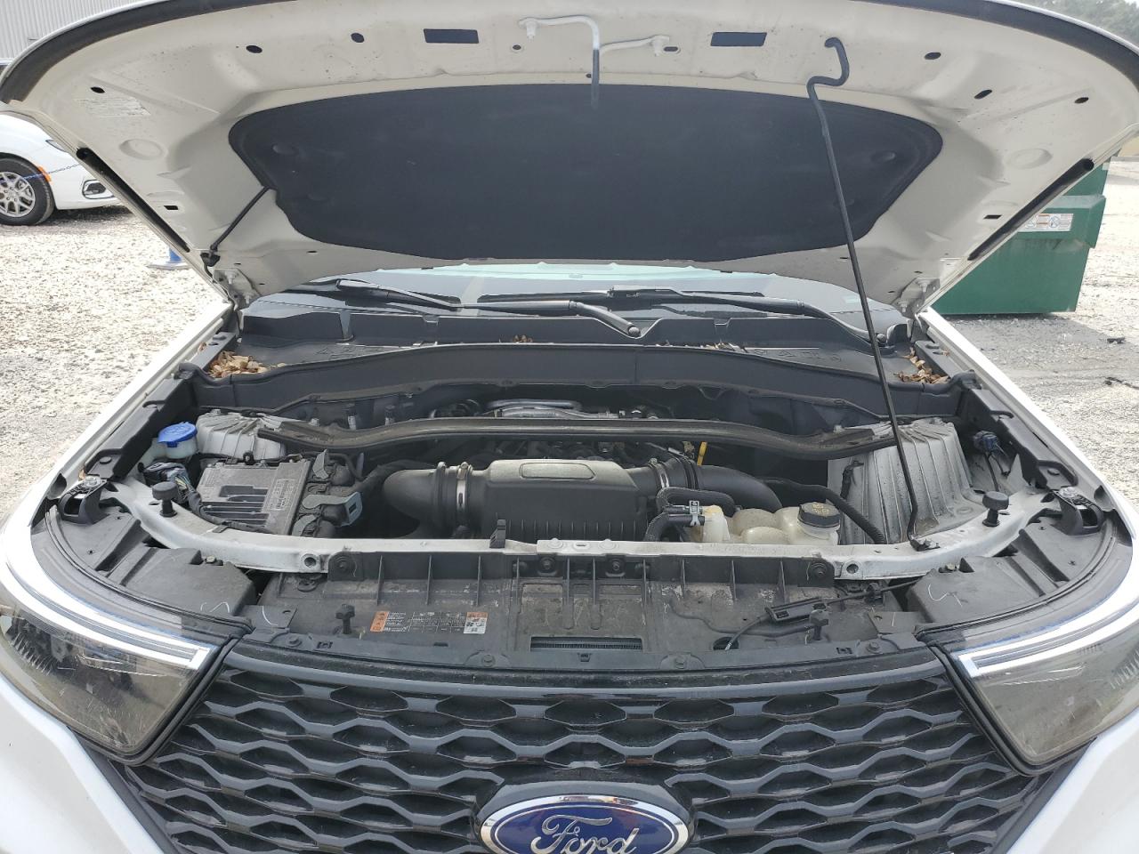 2021 Ford Explorer VIN 1FM5K8GC3MGB40583 Copart auction photo, rear end damage thumbnail 11