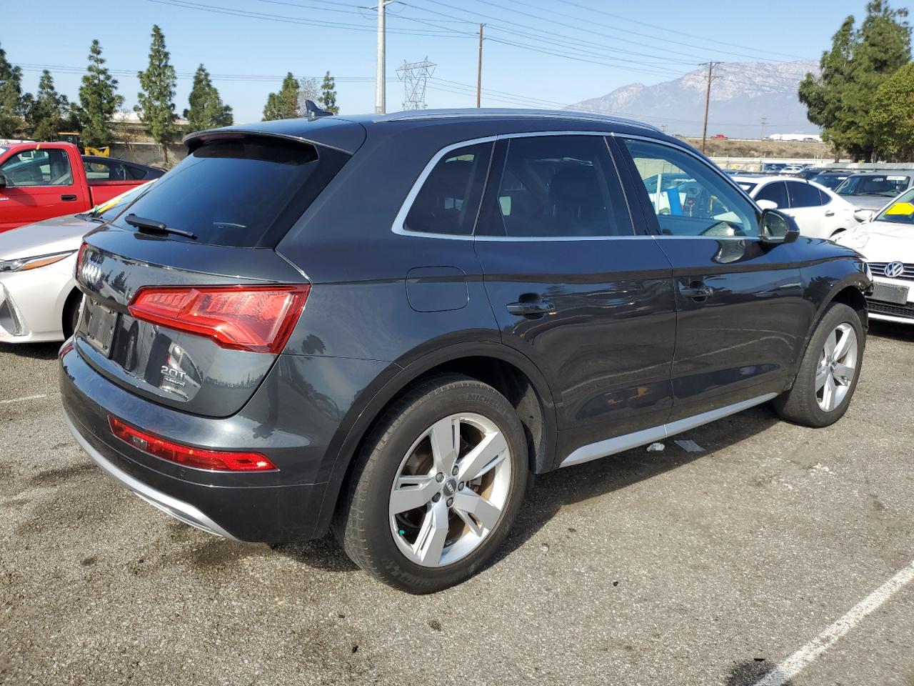2018 Audi Q5 VIN WA1BNAFYXJ2228679 Copart auction photo, front end damage thumbnail 3