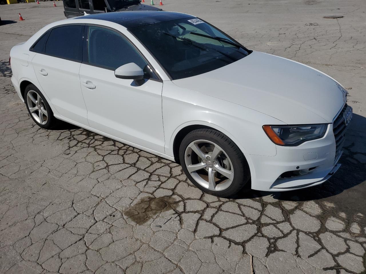 2015 Audi A3 VIN WAUACGFF4F1005816 Copart auction photo, front end damage thumbnail 4