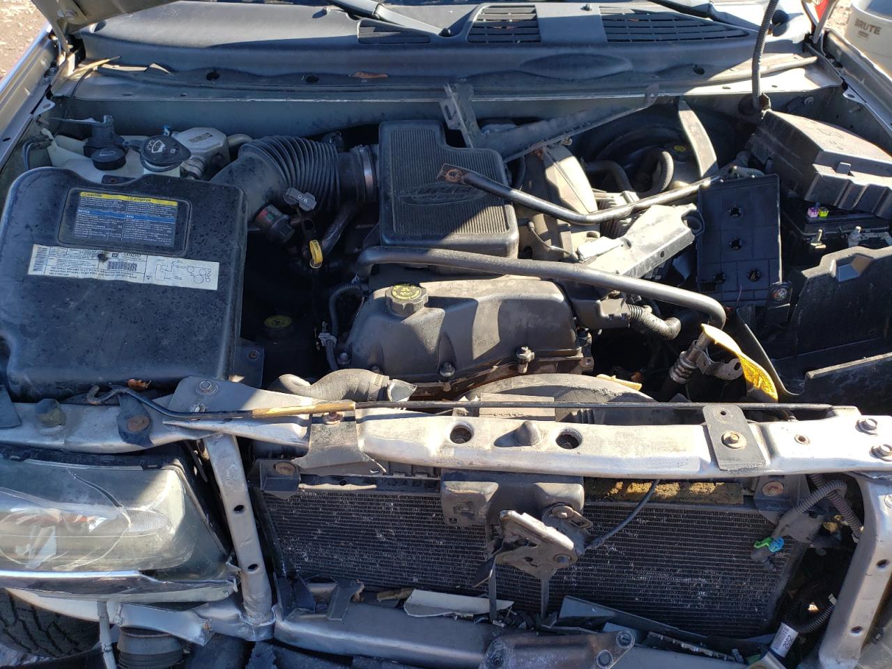 2002 Chevrolet TrailBlazer VIN 1GNDT13S322250892 Copart auction photo, front end damage thumbnail 12