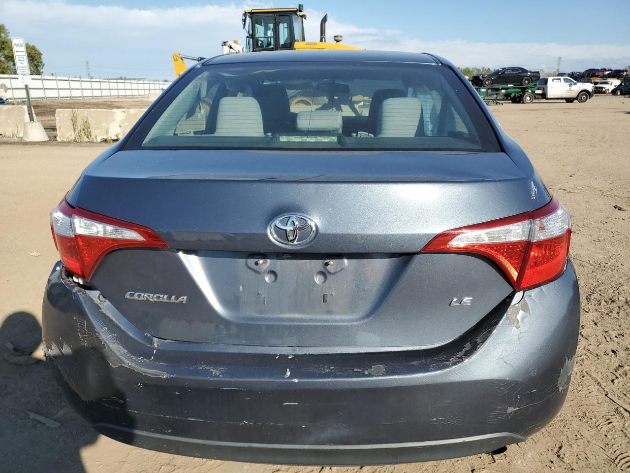 2014 Toyota Corolla VIN 2T1BURHE2EC173761 Copart auction photo, front end damage thumbnail 6