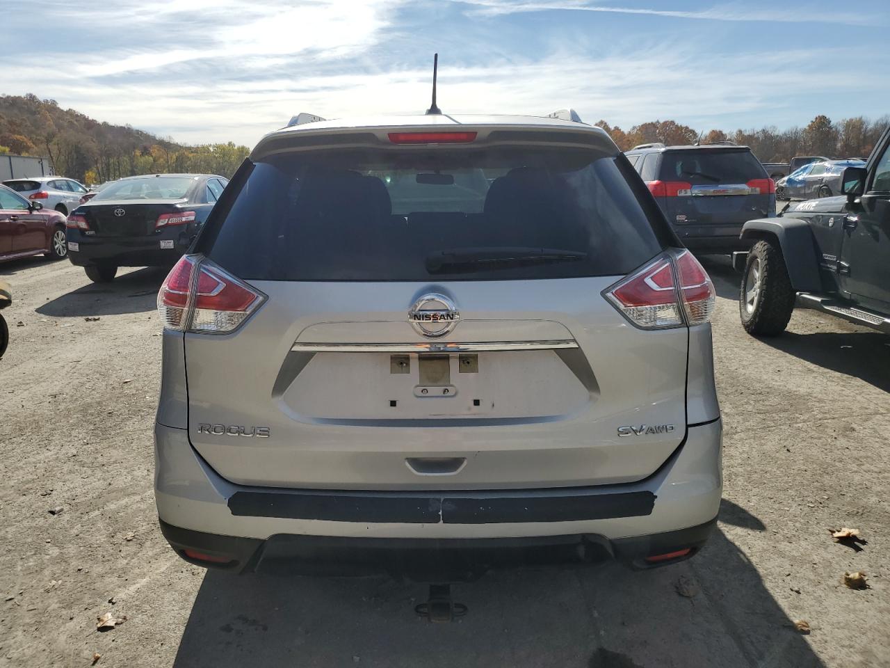 2016 Nissan Rogue VIN JN8AT2MV9GW147698 Copart auction photo, front end damage thumbnail 6